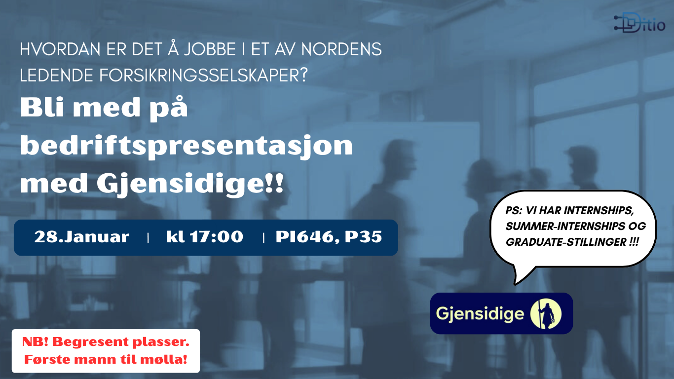 Banner med Gjensidige logo