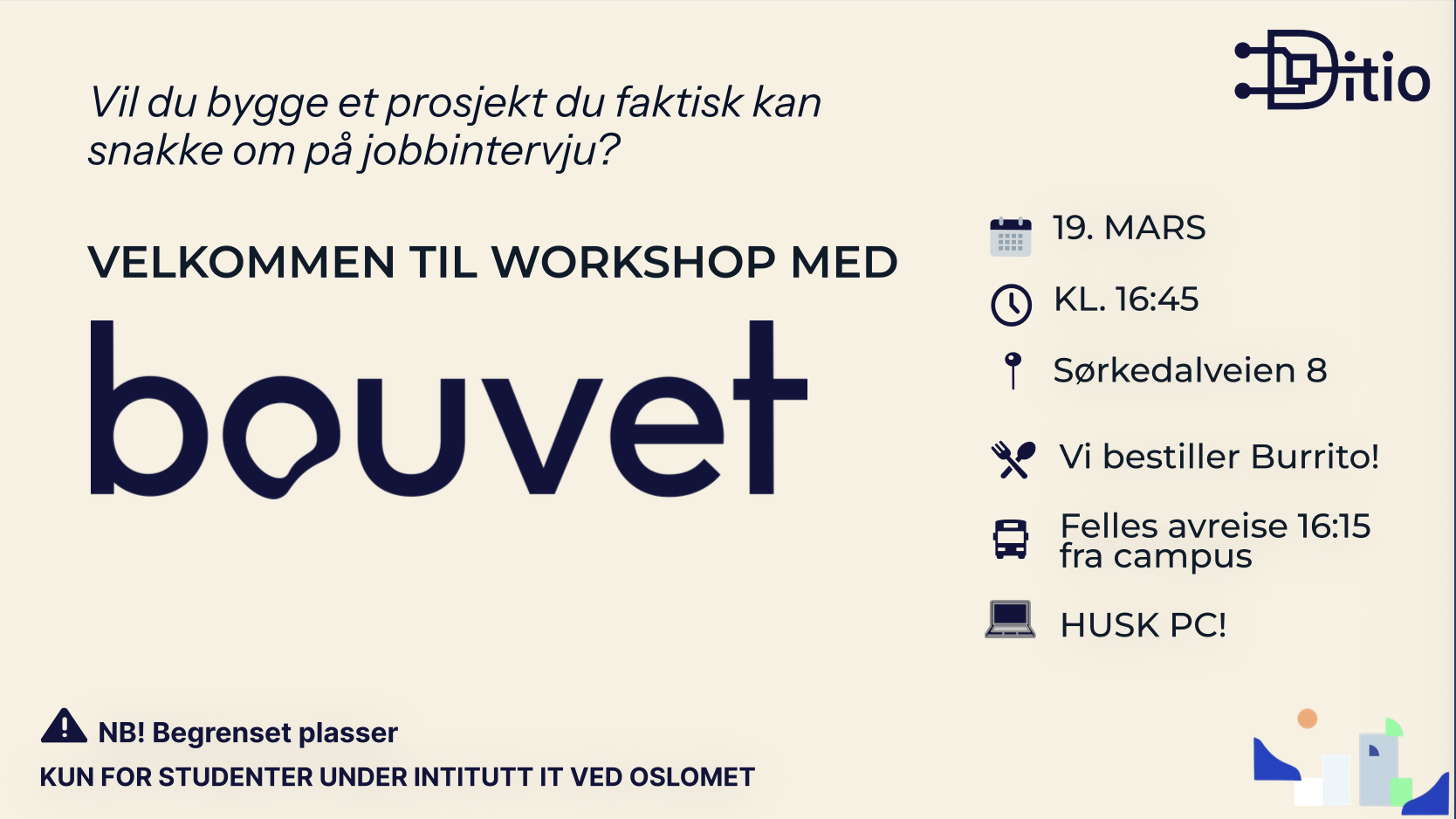 Banner med Bouvet logo