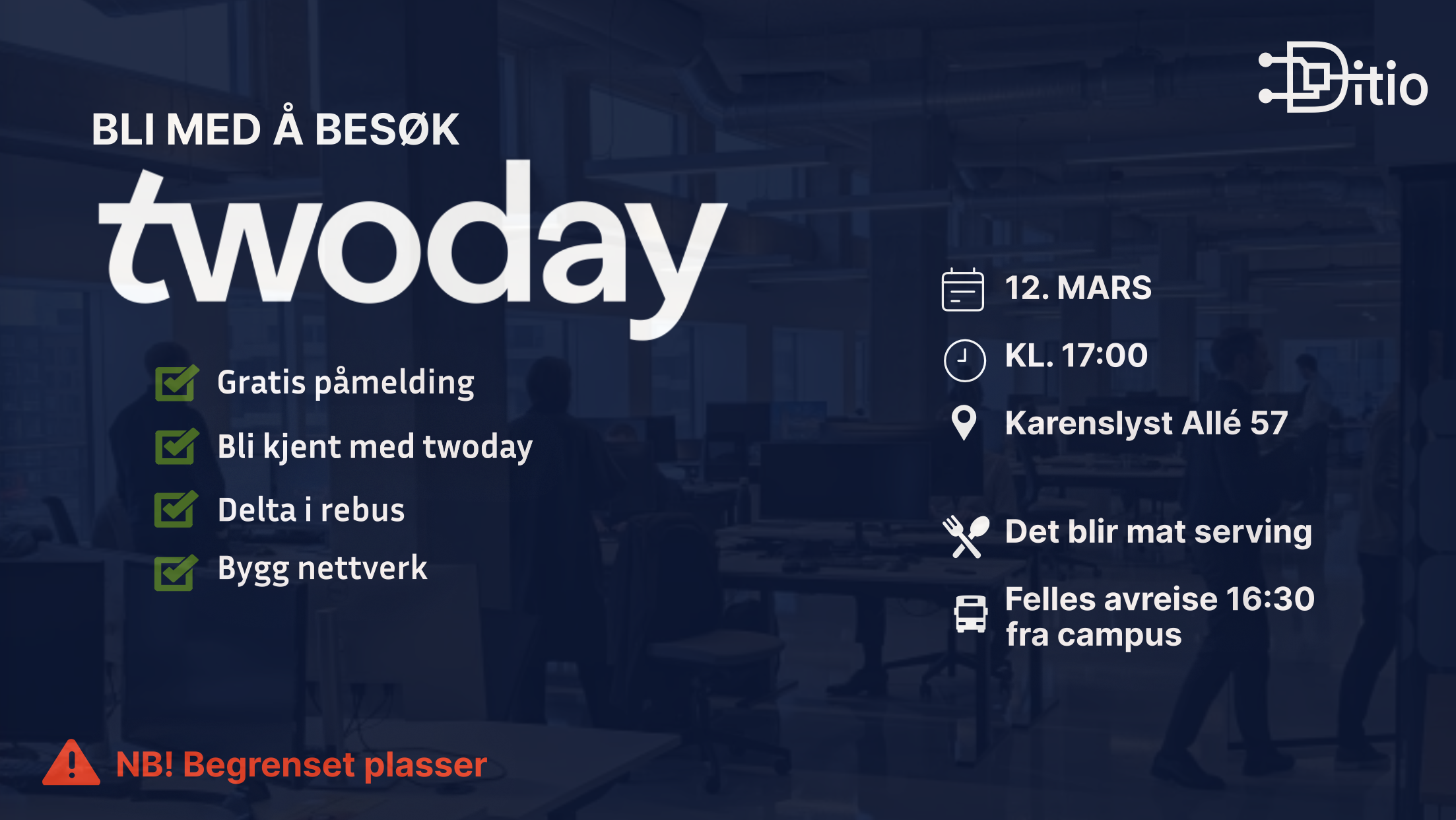 Banner med Twoday logo